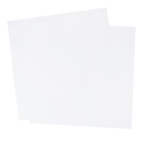 Colorbok 78lb Smooth Cardstock 12"X12" 40/Pkg-White - 74292