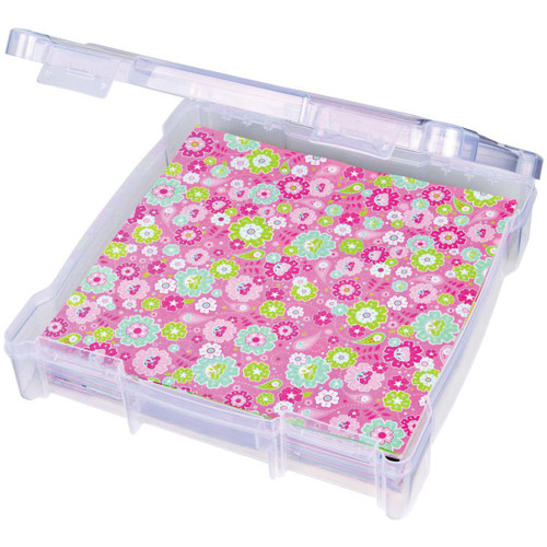 ArtBin Essentials Box-14.125"X13.625"X3" Translucent - 6912AB ArtBin Essentials Box-14.125"X13.625"X3" Translucent - 6912AB