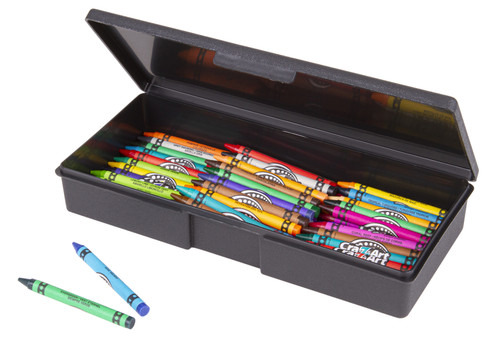 ArtBin Sketch Series Pencil Box-10.375"X4.5"X1.75" Black - KV501