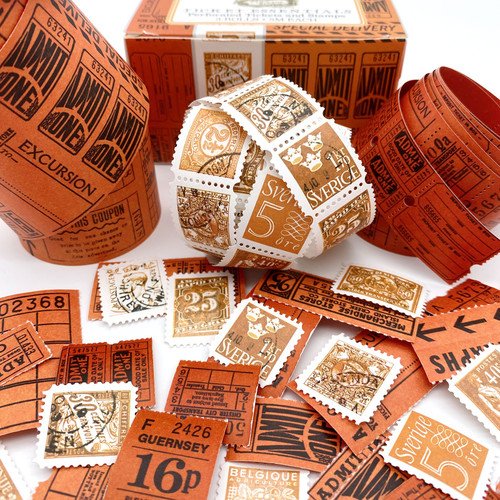 49 And Market Vintage Bits Ticket Essentials-Citrus - VBTICKET-37445
