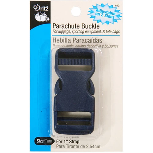 Dritz Parachute Buckle For 1" Strap-Navy - 482 - 072879261974