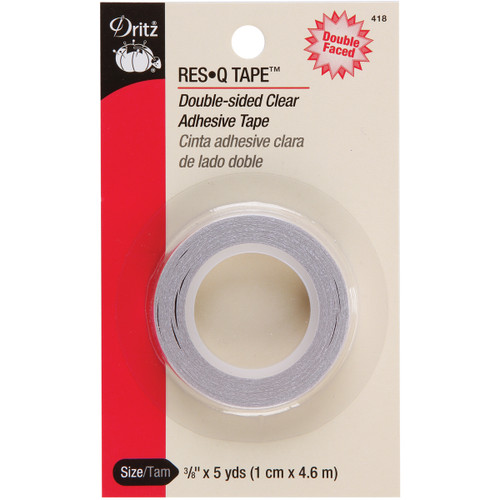Dritz Res-Q Tape 3/8"X5yd- - 418D - 072879265545