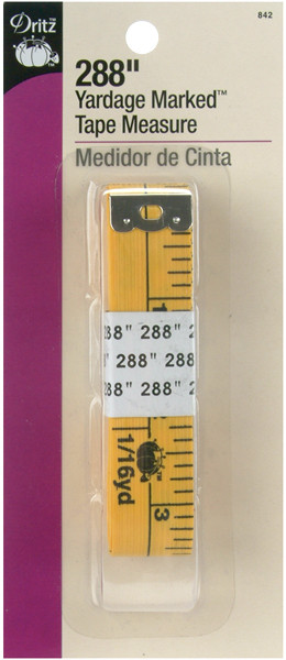 Dritz Flip-It Tape Measure-3/4"X144" - 842 - 072879301847