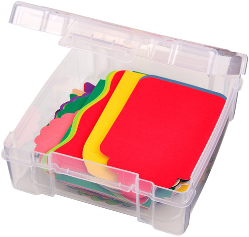 ArtBin Essentials Box-6"X6" Translucent - 6953AB