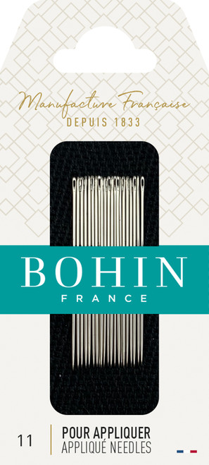 Bohin Applique Needles-Size 11 20/Pkg - 227 - 3073640002274