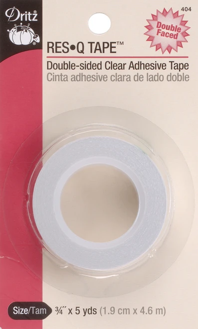 Dritz Res-Q Tape 3/4"X5yd- - 404D - 072879261554