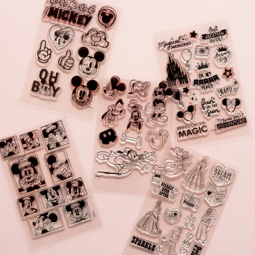 EK Disney Clear Stamps-Mickey & Minnie - 53000057