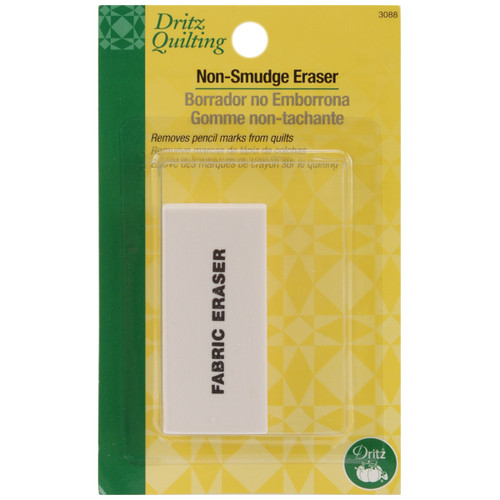 Dritz Quilting Fabric Eraser- - 3088 - 072879030884