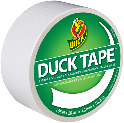 Duck Tape 1.88"X20yd-Winking White - CDT-5015 - 075353035078
