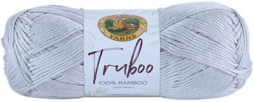 3 Pack - Lion Brand Truboo Yarn-Silver - 837-149 - 023032033488