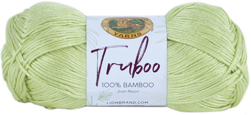 3 Pack - Lion Brand Truboo Yarn-Celery - 837-130 - 023032033433