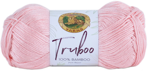 3 Pack - Lion Brand Truboo Yarn-Light Pink - 837-101 - 023032030692