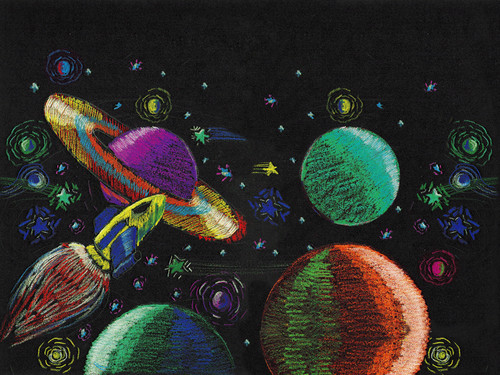 Black Paper Sketch Pad 9"X12"-40 sheets - 14563 Black Paper Sketch Pad 9"X12"-40 sheets - 14563