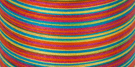 3 Pack - Coats Cotton Machine Quilting Thread Multicolor 225yd-Gumballs - S972-0817