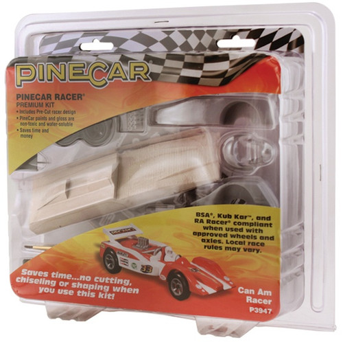 Pine Car Derby Racer Premium Kit-Can Am - P3947
