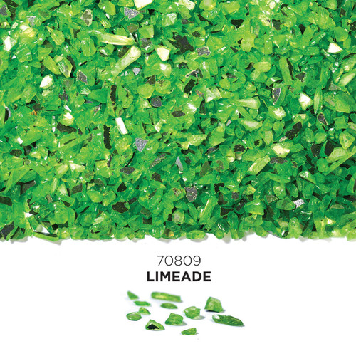 6 Pack - Plaid Fragment Effects Glass Chips 6oz-Limeade - 5A002B43-1GDK8