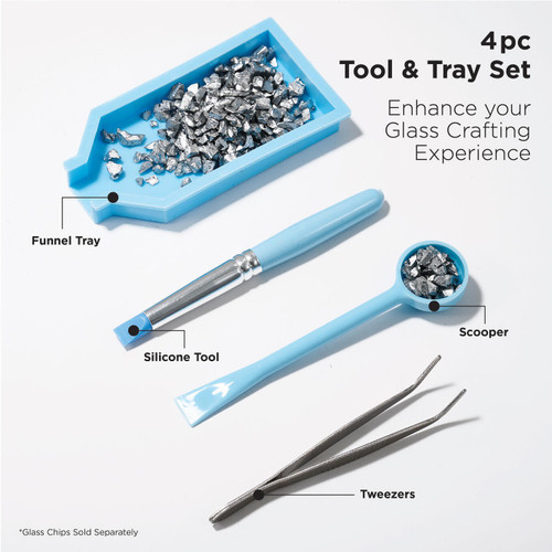 3 Pack - Plaid Fragment Effects Tool and Tray Set-4 Pieces - 5A002B41-1GDJY