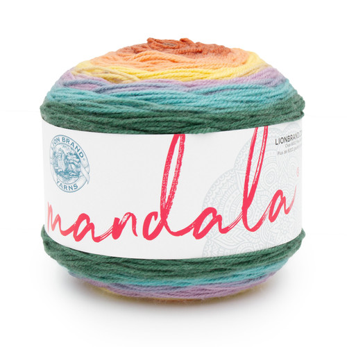 3 Pack - Lion Brand Mandala Yarn-Doxy - 525-1GBQJ - 023032137599