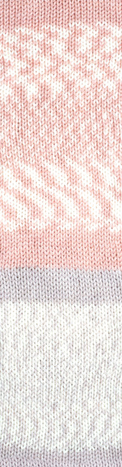 3 Pack - Lion Brand Wool-Ease Fair Isle Yarn-Pink/Mushroom - 629-208BE