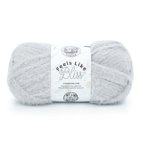 3 Pack - Lion Brand Feels Like Bliss Yarn-Sterling - 153-151 - 023032134918