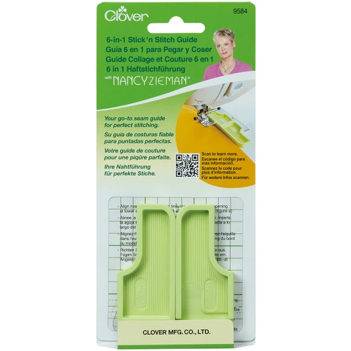 3 Pack - Clover 6-In-1 Stick'n Stitch Guide By Nancy Zieman- - 9584 - 051221795848