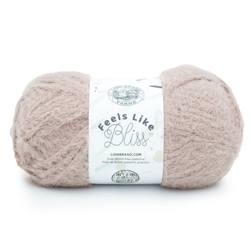 3 Pack - Lion Brand Feels Like Bliss Yarn-Cocoa - 153-126 - 023032135007