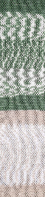 3 Pack - Lion Brand Wool-Ease Fair Isle Yarn-Beige/Olive - 629-205CE