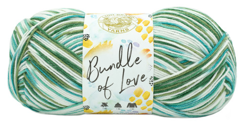 2 Pack - Lion Brand Bundle Of Love Yarn-Enchanted Forest - 149-202 - 023032114620