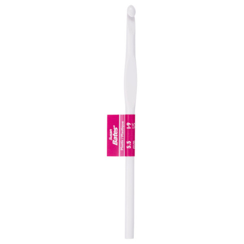 Susan Bates Luxite Plastic Crochet Hook-Size I9/5.5mm - B2406I - 077216005792