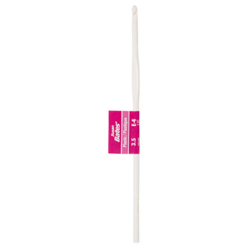 6 Pack - Susan Bates Luxite Plastic Crochet Hook-Size E4/3.5mm - B2406E - 077216005600
