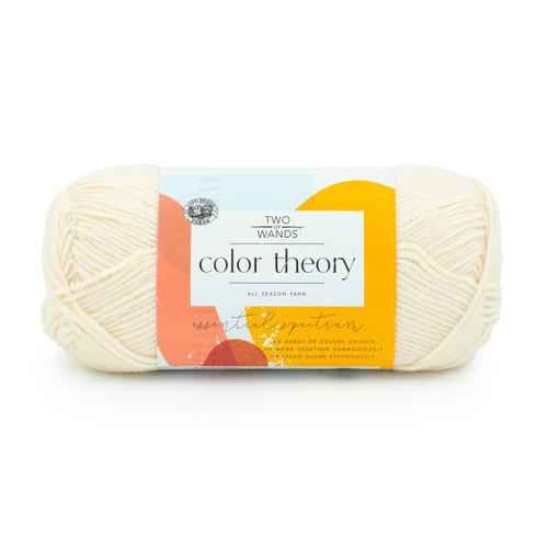 3 Pack - Lion Brand Color Theory Yarn-Ivory - 619-098 - 023032116167