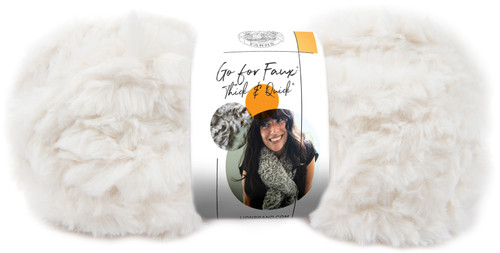 3 Pack - Lion Brand Go For Faux Thick & Quick Yarn-Baked Alaska - 323-098 - 023032025407