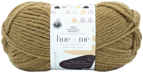 3 Pack - Lion Brand Hue & Me Yarn-Toast - 617-124 - 023032099040