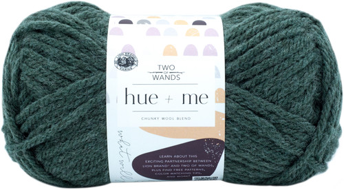 3 Pack - Lion Brand Hue & Me Yarn-Juniper - 617-178 - 023032069654