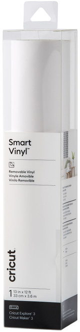 Cricut Removable Smart Vinyl 12ft-White - 2008934