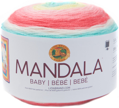 3 Pack - Lion Brand Mandala Baby Yarn-Narnia - 526-216 - 023032033938
