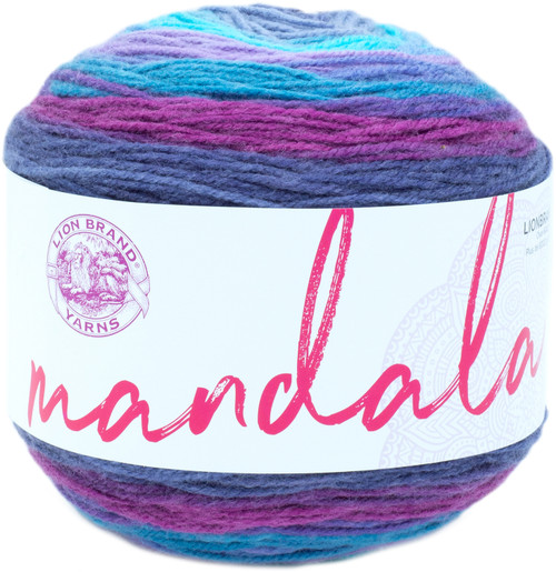 3 Pack - Lion Brand Mandala Yarn-Hades - 525-244 - 023032066783