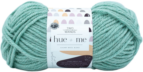 3 Pack - Lion Brand Hue & Me Yarn-Sea Glass - 617-172 - 023032069623