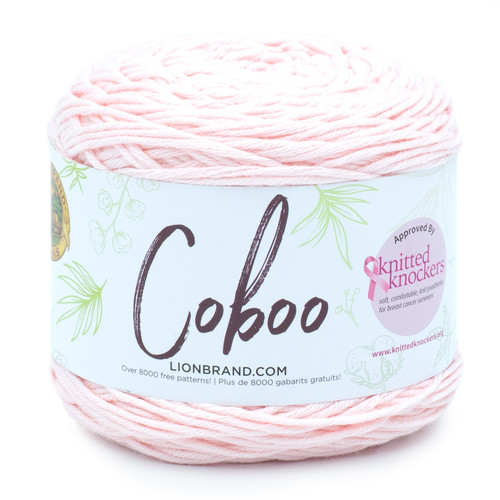 3 Pack - Lion Brand Coboo Yarn-Pale Pink - 835-102 - 023032030418