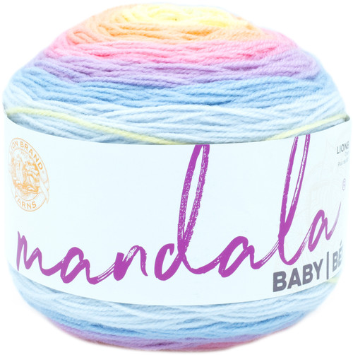 3 Pack - Lion Brand Mandala Baby Yarn-Acre Woods - 526-223 - 023032058207