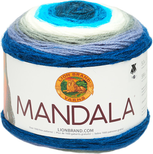 3 Pack - Lion Brand Mandala Yarn-Mermaid - 525-223 - 023032024141