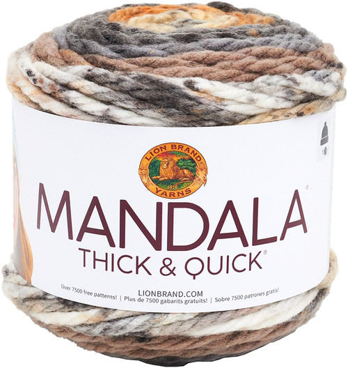 3 Pack - Lion Brand Mandala Thick & Quick Yarn-Stairwell - 528-203 - 023032028255