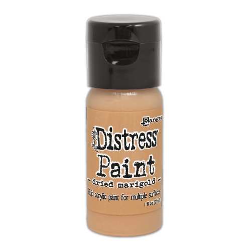 3 Pack - Tim Holtz Distress Paint Flip Top 1oz-Dried Marigold - TDF-53002 - 789541053002
