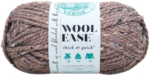 3 Pack - Lion Brand Wool-Ease Thick & Quick Yarn-Barley - 640-124 - 023032641249