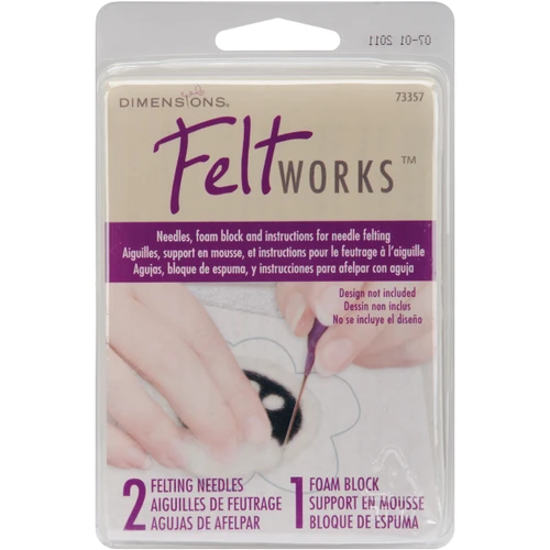 3 Pack - Dimensions Feltworks Felting Needle Set- - 73357 - 088677733575