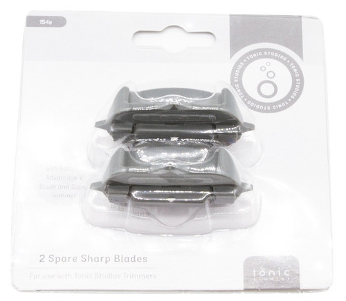 3 Pack - Tonic Studios Super Trimmer Replacement Blades 2/Pkg-Straight; For 604, 159e & 153e - 154EUS