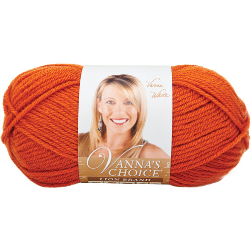 3 Pack - Lion Brand Vanna's Choice Yarn-Terra Cotta - 860-134 - 023032861340