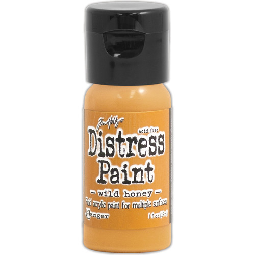 3 Pack - Tim Holtz Distress Paint Flip Top 1oz-Wild Honey - TDF-53385