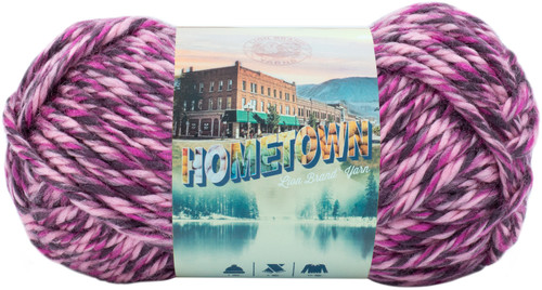 3 Pack - Lion Brand Hometown Yarn-Elmore City Dance - 135-235 - 023032059167
