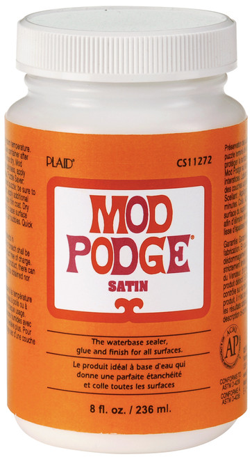 3 Pack - Plaid Mod Podge Satin Finish-8oz - CS11272 - 028995112720